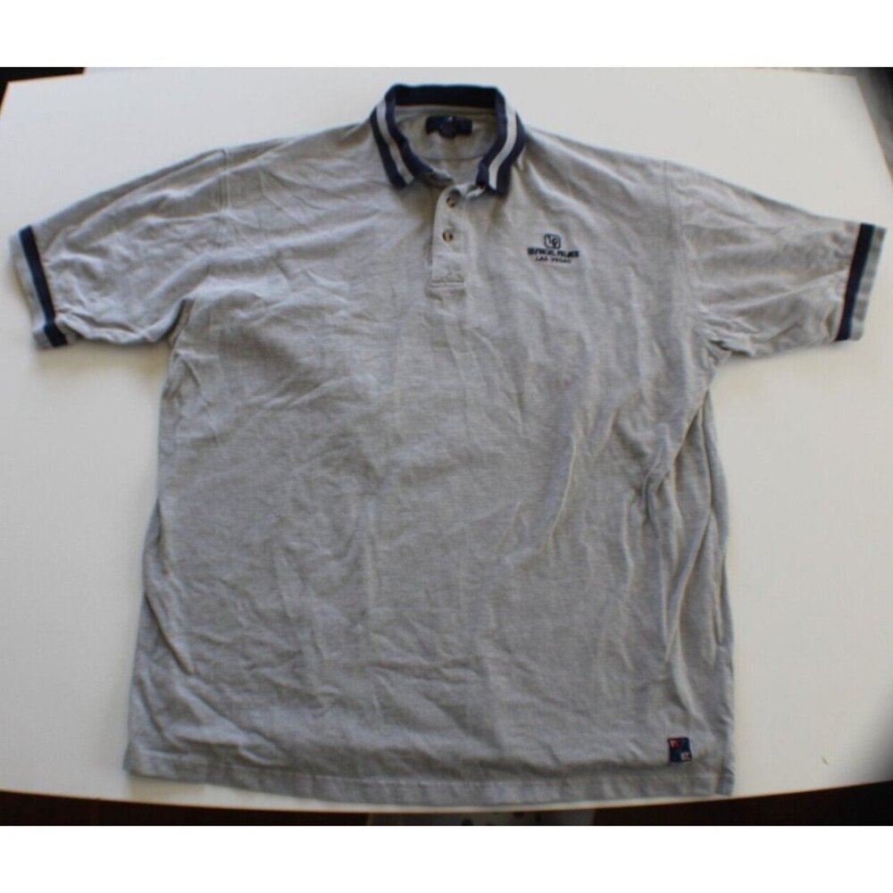 Vintage‎ Imperial Palace Las Vegas Mens Polo Shirt Size 2XL - SMALL HOLE